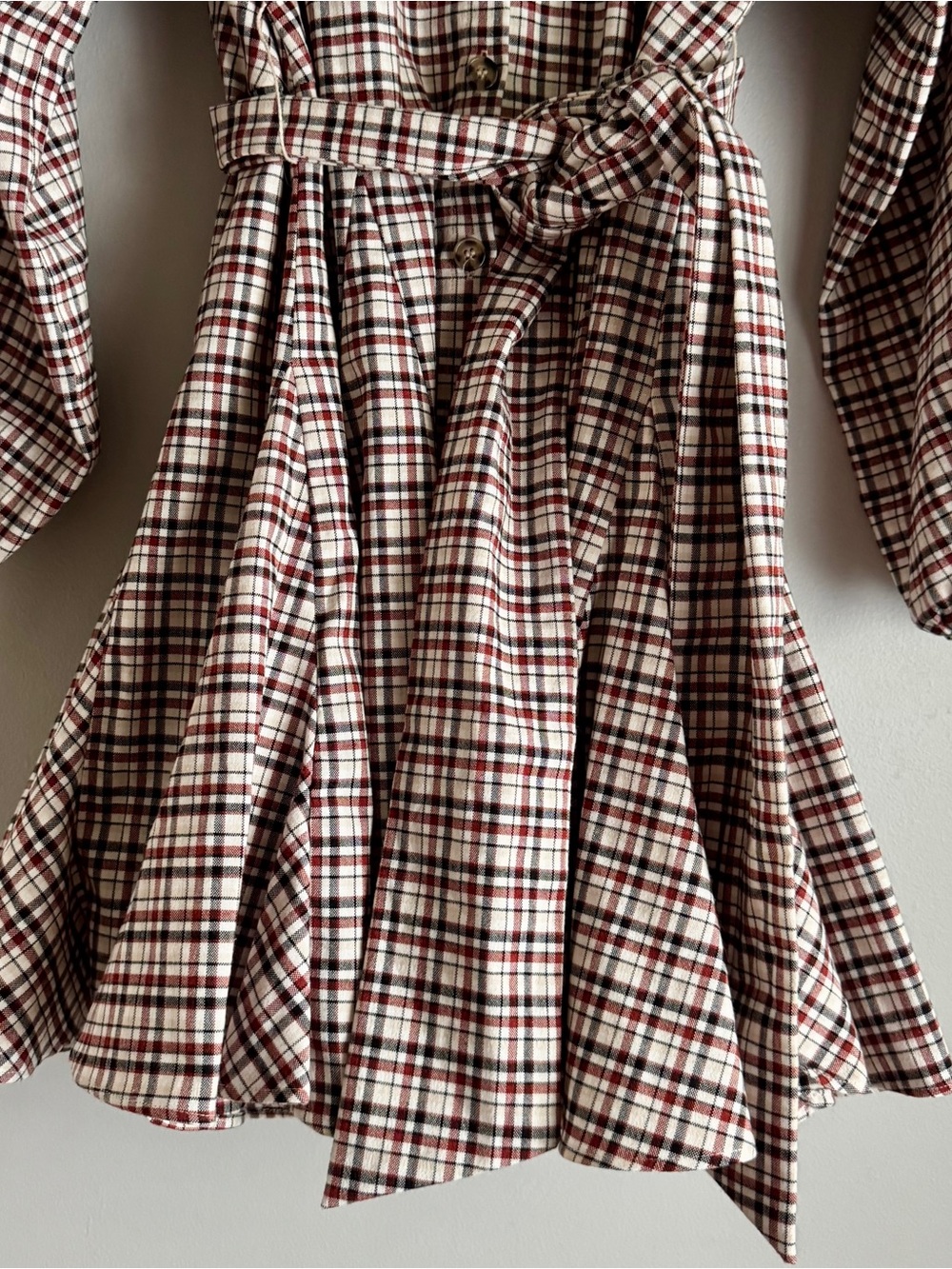 Gianni Bini Charlie Plaid Button Down
Crew Neck Long Sleeve Dress Size Small - Picture 4 of 8